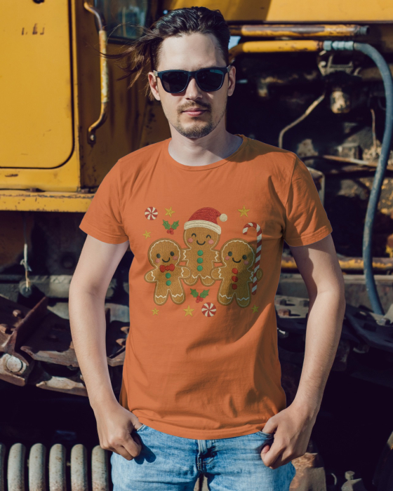 Tricou unisex 100% bumbac Colectia Christmas, sarbatori de Craciun [1]