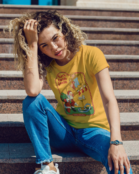 Tricou unisex 100% bumbac Colectia Christmas, sarbatori de Craciun [1]