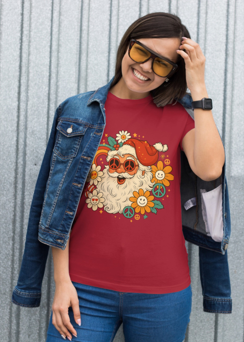 Tricou unisex 100% bumbac Colectia Christmas, sarbatori de Craciun [1]