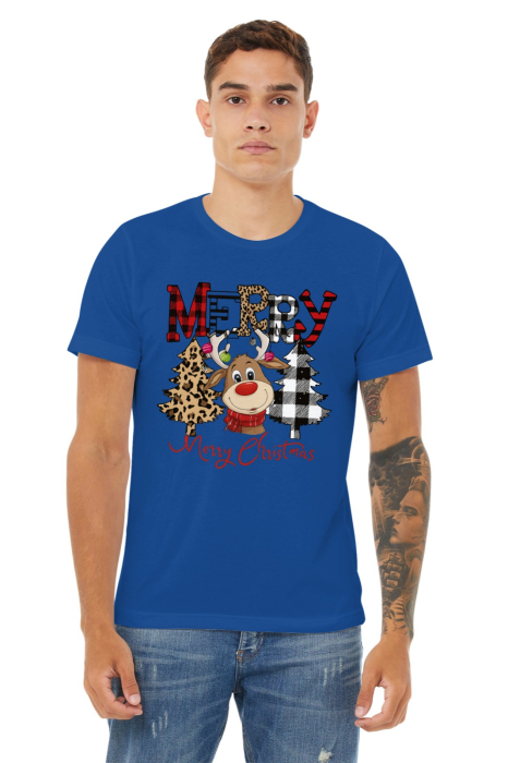 Tricou unisex 100% bumbac Colectia Christmas, sarbatori de Craciun [1]