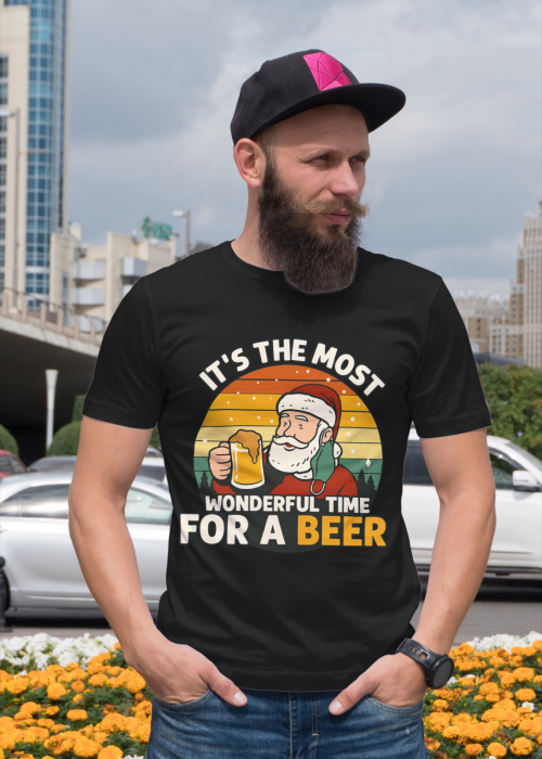 Tricou unisex 100% bumbac Colectia Christmas, sarbatori de Craciun [1]