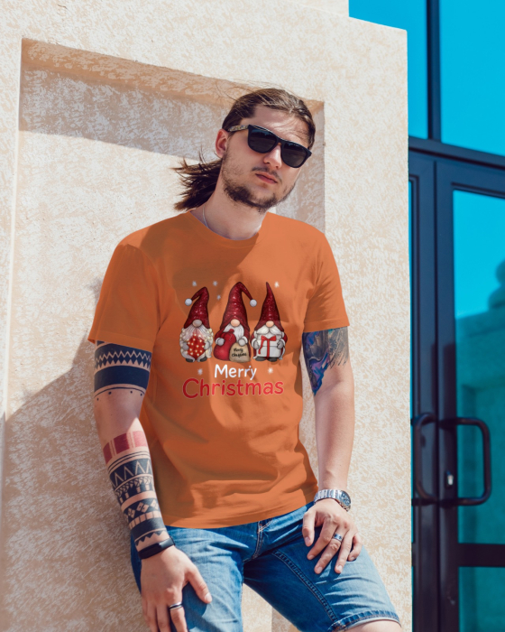 Tricou unisex 100% bumbac Colectia Christmas, sarbatori de Craciun [1]