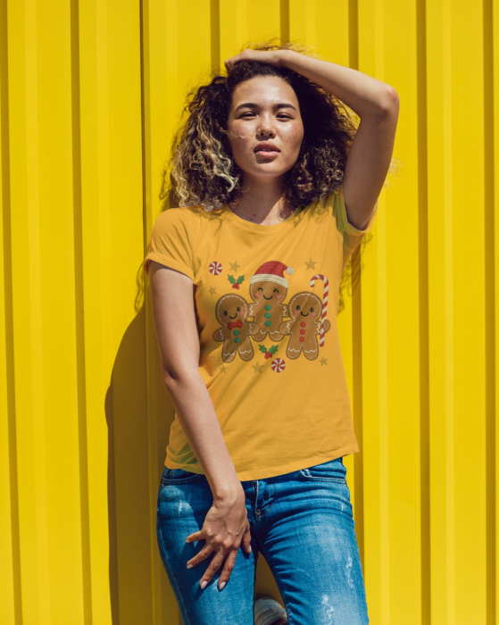 Tricou unisex 100% bumbac Colectia Christmas, sarbatori de Craciun [1]