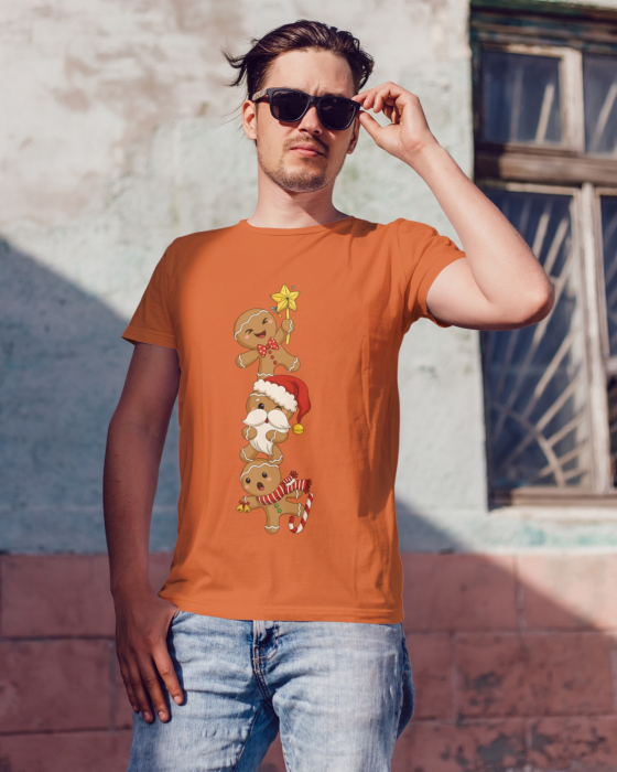 Tricou unisex 100% bumbac Colectia Christmas, sarbatori de Craciun [1]