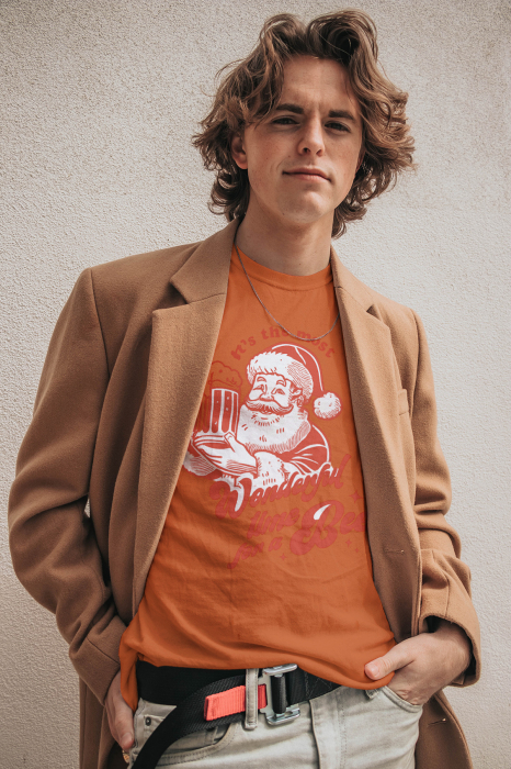 Tricou unisex 100% bumbac Colectia Christmas, sarbatori de Craciun [1]