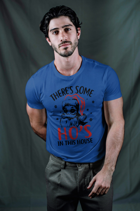 Tricou unisex 100% bumbac Colectia Christmas, sarbatori de Craciun [1]