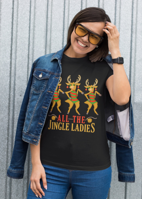 Tricou unisex 100% bumbac Colectia Christmas, sarbatori de Craciun [1]