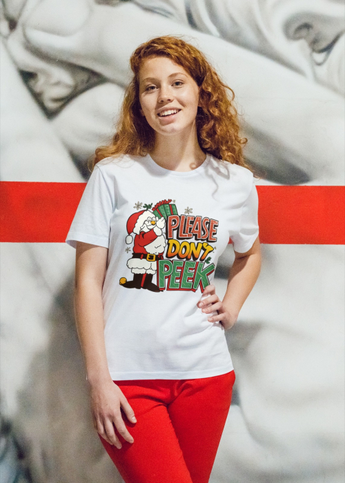 Tricou unisex 100% bumbac Colectia Christmas, sarbatori de Craciun [1]