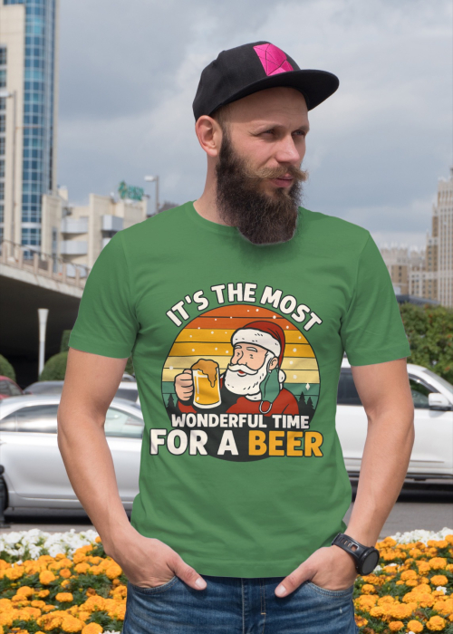 Tricou unisex 100% bumbac Colectia Christmas, sarbatori de Craciun [1]