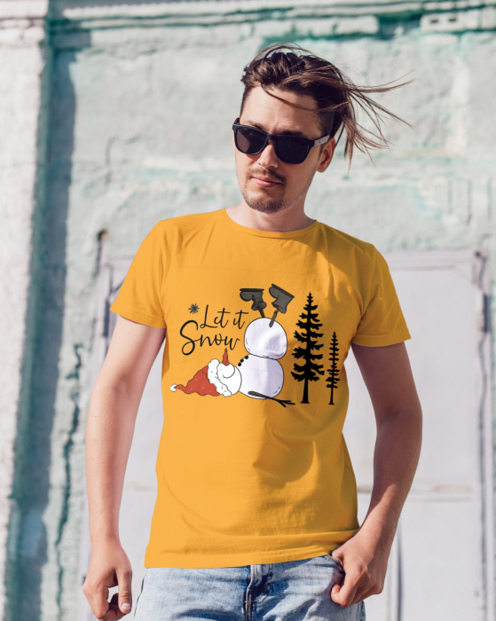 Tricou unisex 100% bumbac Colectia Christmas, sarbatori de Craciun [1]