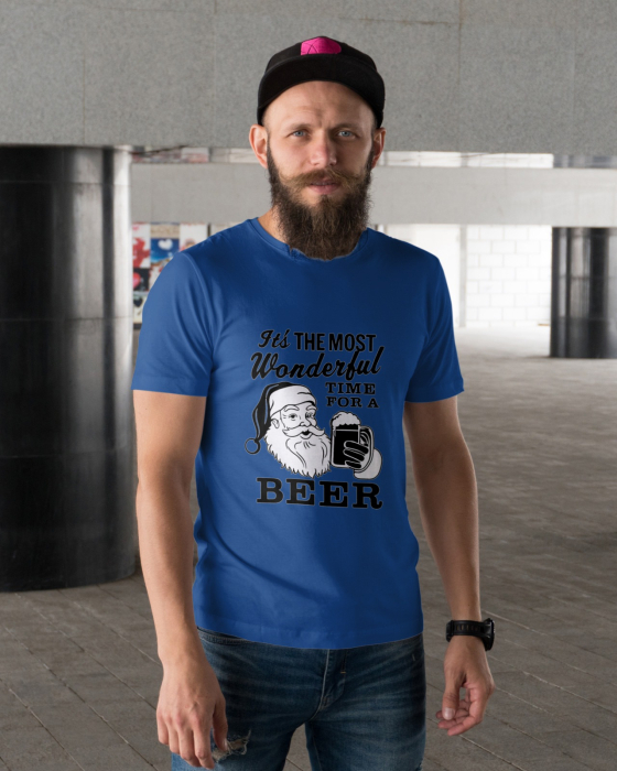 Tricou unisex 100% bumbac Colectia Christmas, sarbatori de Craciun [1]