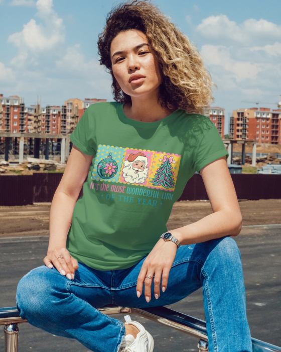 Tricou unisex 100% bumbac Colectia Christmas, sarbatori de Craciun [1]