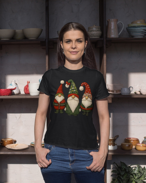 Tricou unisex 100% bumbac Colectia Christmas, sarbatori de Craciun [1]