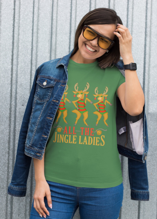 Tricou unisex 100% bumbac Colectia Christmas, sarbatori de Craciun [1]