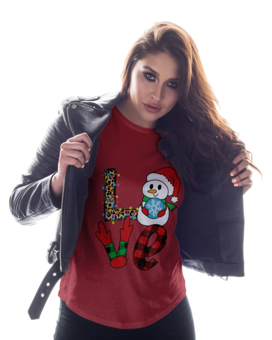 Tricou unisex 100% bumbac Colectia Christmas, sarbatori de Craciun [1]