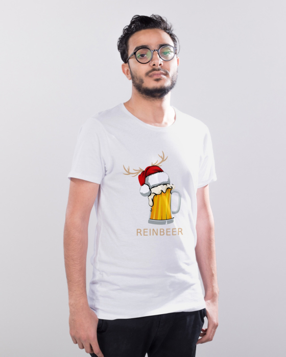 Tricou unisex 100% bumbac Colectia Christmas, sarbatori de Craciun [1]