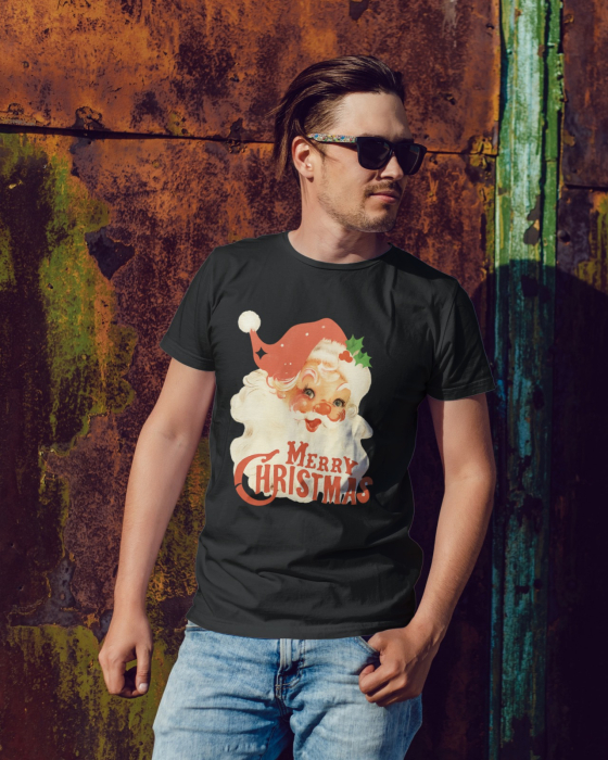 Tricou unisex 100% bumbac Colectia Christmas, sarbatori de Craciun [1]