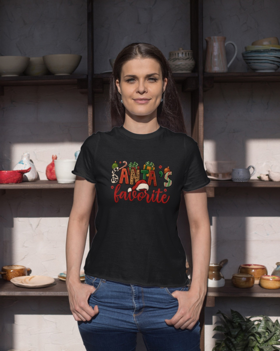 Tricou unisex 100% bumbac Colectia Christmas, sarbatori de Craciun [1]