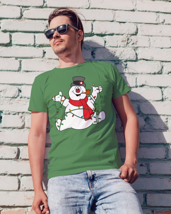 Tricou unisex 100% bumbac Colectia Christmas, sarbatori de Craciun [1]