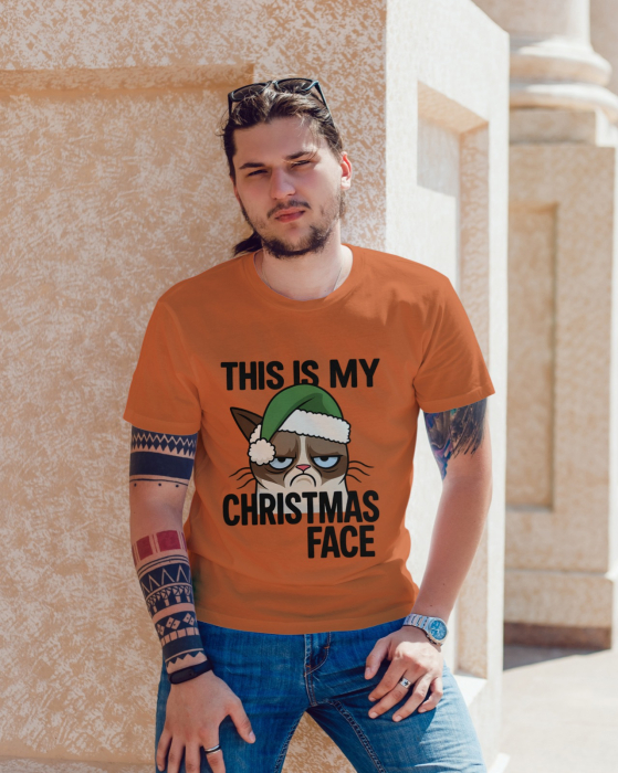 Tricou unisex 100% bumbac Colectia Grinch Christmas, sarbatori de Craciun [1]