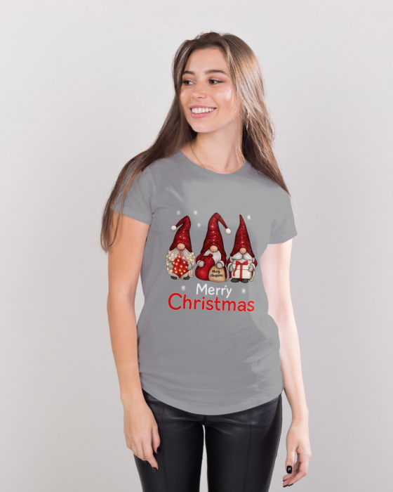 Tricou unisex 100% bumbac Colectia Christmas, sarbatori de Craciun [1]