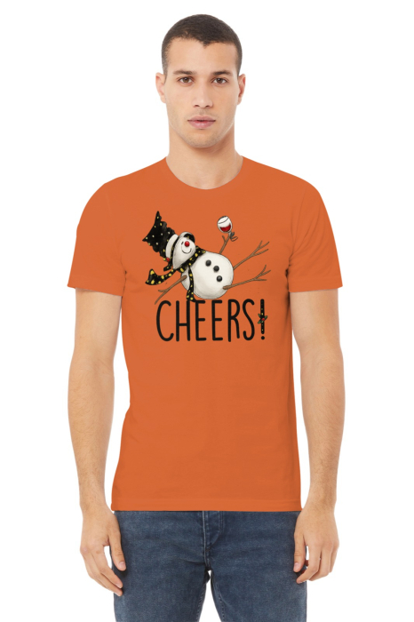 Tricou unisex 100% bumbac Colectia Christmas, sarbatori de Craciun [1]