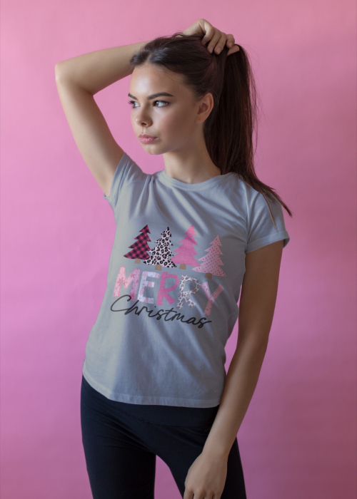 Tricou unisex 100% bumbac Colectia Christmas, sarbatori de Craciun [1]