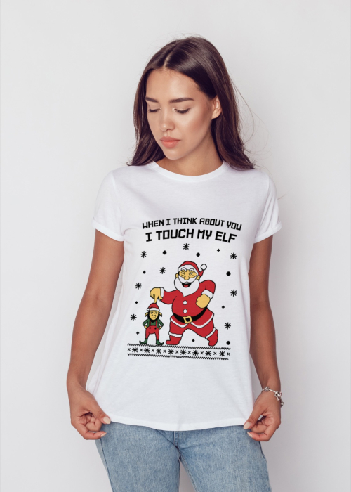 Tricou unisex 100% bumbac Colectia Christmas, sarbatori de Craciun [1]