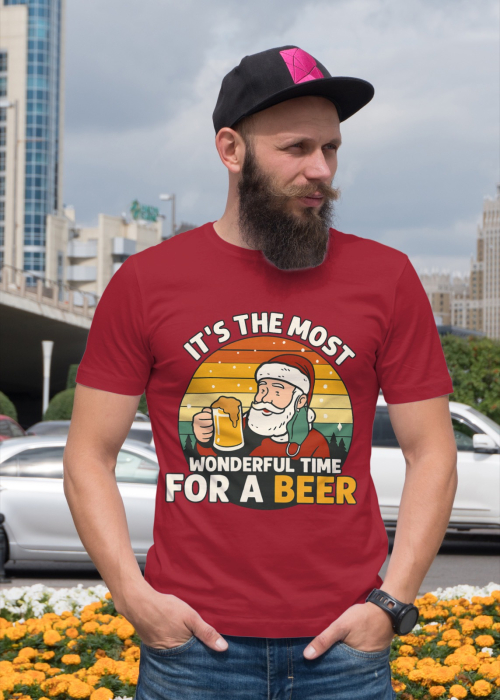 Tricou unisex 100% bumbac Colectia Christmas, sarbatori de Craciun [1]