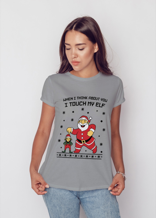 Tricou unisex 100% bumbac Colectia Christmas, sarbatori de Craciun [1]