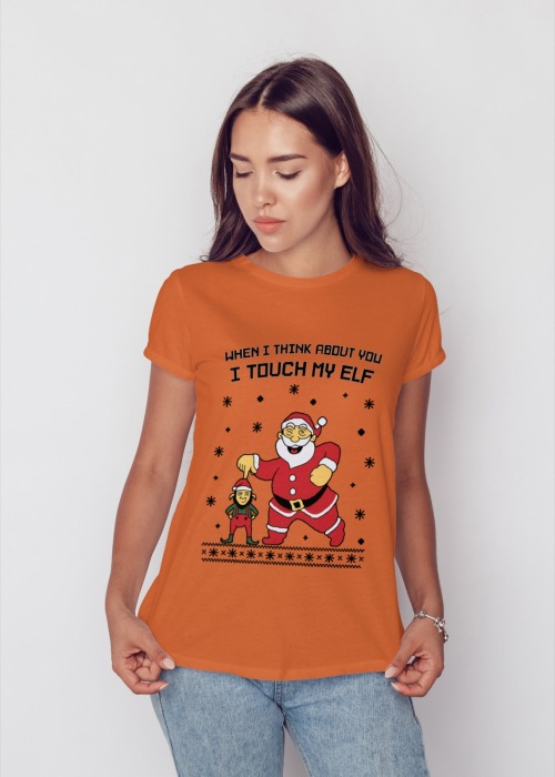 Tricou unisex 100% bumbac Colectia Christmas, sarbatori de Craciun [1]