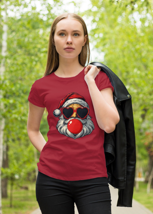 Tricou unisex 100% bumbac Colectia Christmas, sarbatori de Craciun [1]