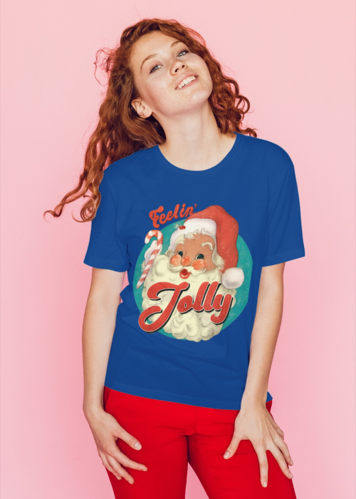 Tricou unisex 100% bumbac Colectia Christmas, sarbatori de Craciun [5]