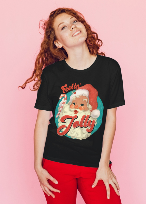 Tricou unisex 100% bumbac Colectia Christmas, sarbatori de Craciun [6]