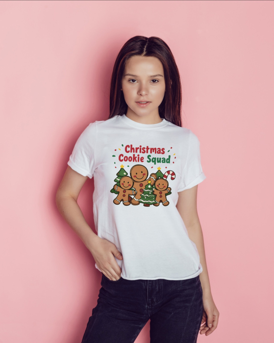 Tricou unisex 100% bumbac Colectia Christmas, sarbatori de Craciun [2]