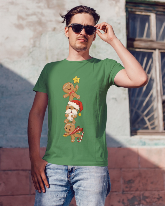 Tricou unisex 100% bumbac Colectia Christmas, sarbatori de Craciun [1]