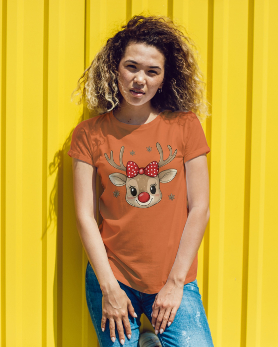 Tricou unisex 100% bumbac Colectia Christmas, sarbatori de Craciun [1]