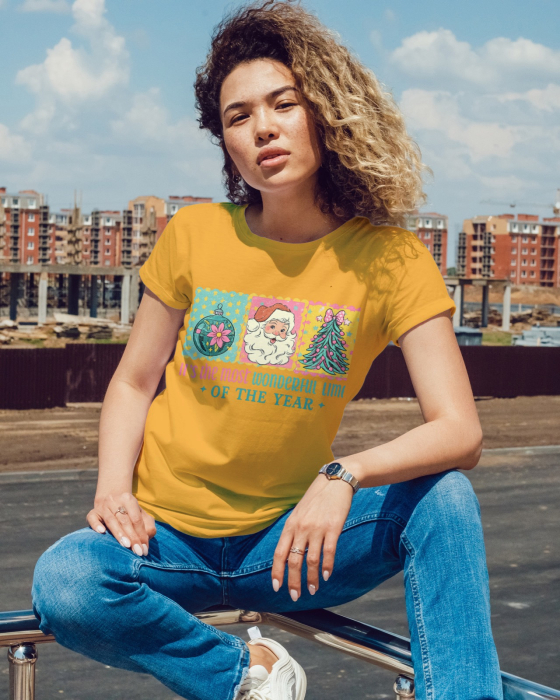 Tricou unisex 100% bumbac Colectia Christmas, sarbatori de Craciun [1]