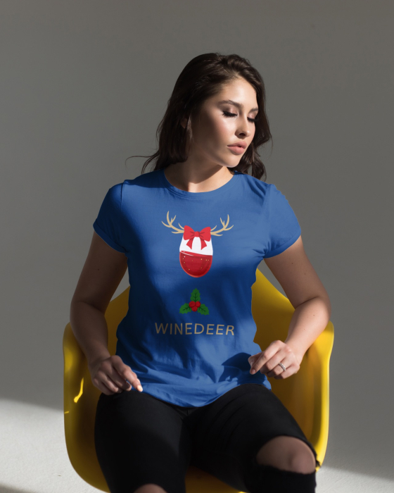 Tricou unisex 100% bumbac Colectia Christmas, sarbatori de Craciun [1]