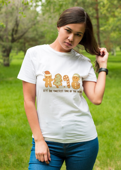 Tricou unisex 100% bumbac Colectia Christmas, sarbatori de Craciun [1]