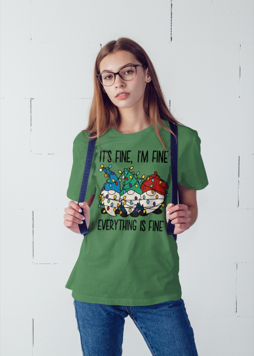 Tricou unisex 100% bumbac Colectia Christmas, sarbatori de Craciun [1]