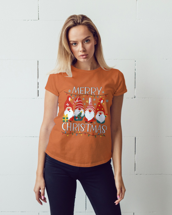 Tricou unisex 100% bumbac Colectia Christmas, sarbatori de Craciun [1]