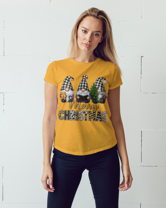 Tricou unisex 100% bumbac Colectia Christmas, sarbatori de Craciun [1]