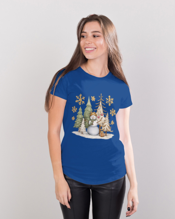 Tricou unisex 100% bumbac Colectia Christmas, sarbatori de Craciun [1]