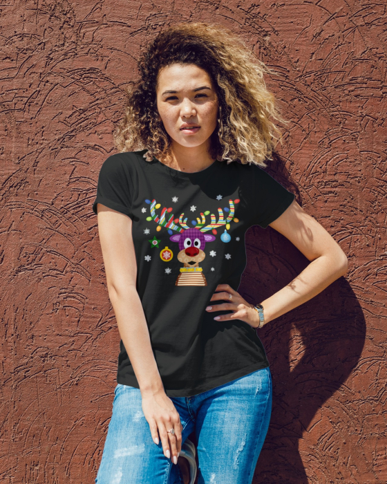 Tricou unisex 100% bumbac Colectia Christmas, sarbatori de Craciun [1]