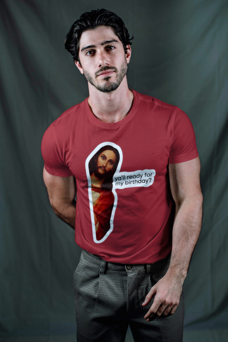 Tricou unisex 100% bumbac Colectia Christmas, sarbatori de Craciun [1]