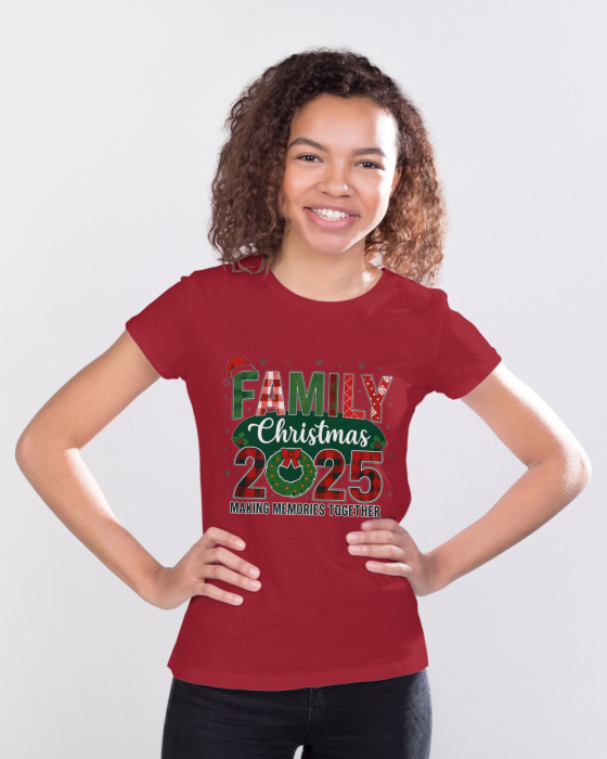 Tricou unisex 100% bumbac Colectia Christmas, sarbatori de Craciun [1]