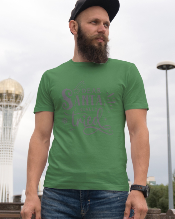 Tricou unisex 100% bumbac Colectia Christmas, sarbatori de Craciun [1]