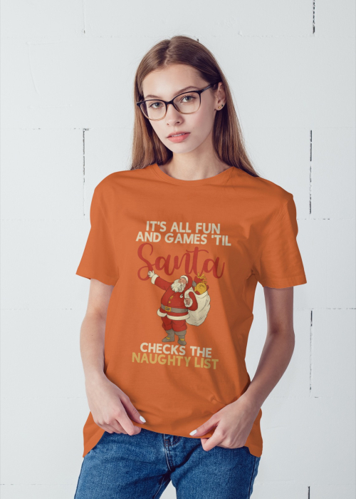 Tricou unisex 100% bumbac Colectia Christmas, sarbatori de Craciun [1]