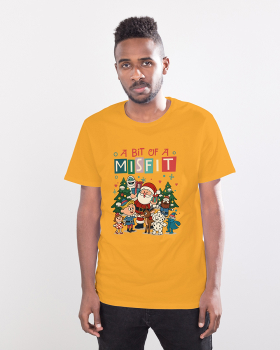 Tricou unisex 100% bumbac Colectia Christmas, sarbatori de Craciun [1]